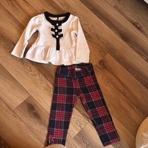 Janie and Jack toddler girl outfit 3T